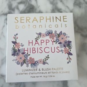 - Seraphine Botanicals Happy Hibiscus Luminizer and Blush Palette